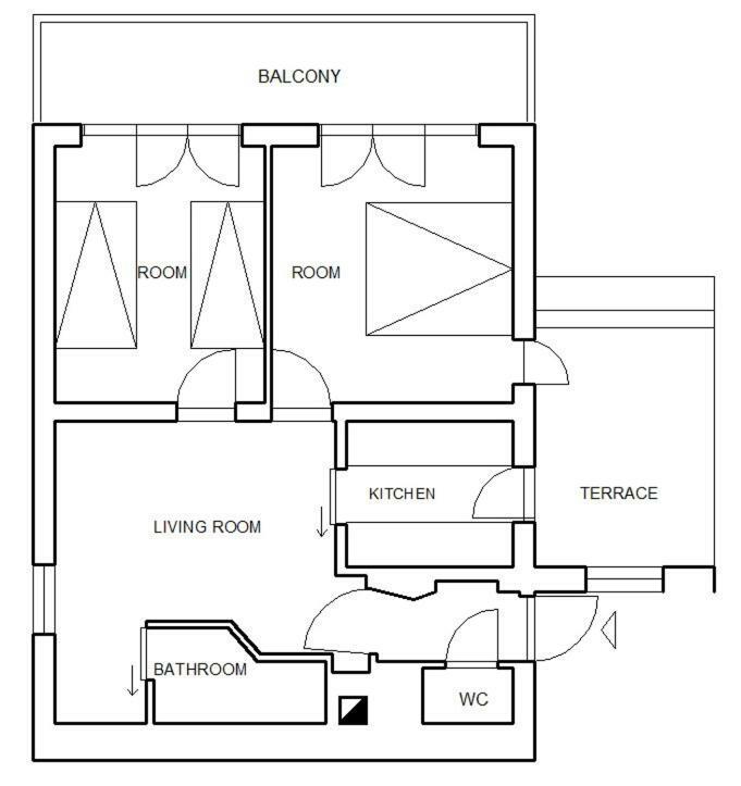 Apartment Center Οπατία Εξωτερικό φωτογραφία
